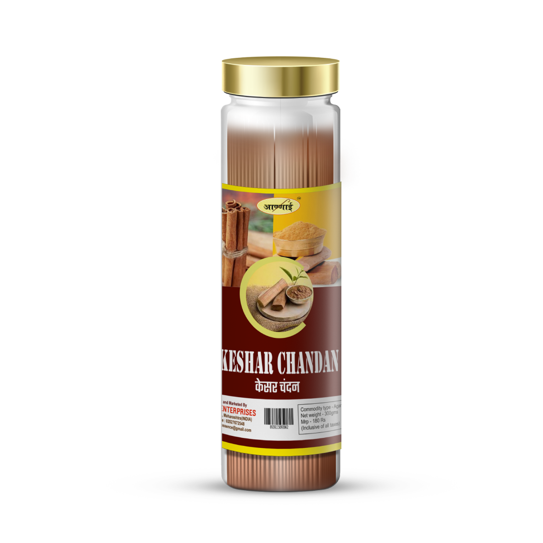 Kesar Chandan Premium Pet Jar Agarbatti